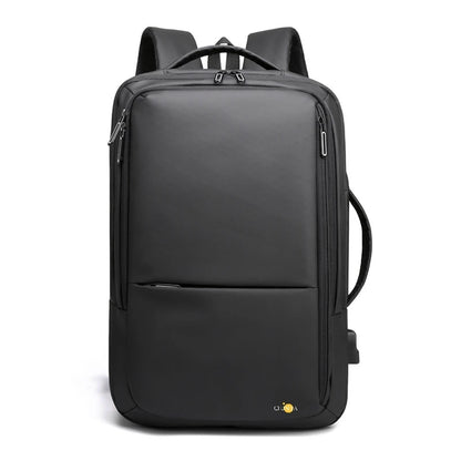 CFUN YA Luxury Business Backpack 15.6 Laptop Backpacks Large Capacity Travel Bagpack USB Charge Schoolbag For Students Men Bag