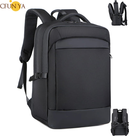 CFUN YA Luxury Business Backpack Bag For 15inch Laptop Large Capacity College Schoolbag Oxford Anti-Theft Bagpack Men Handbags