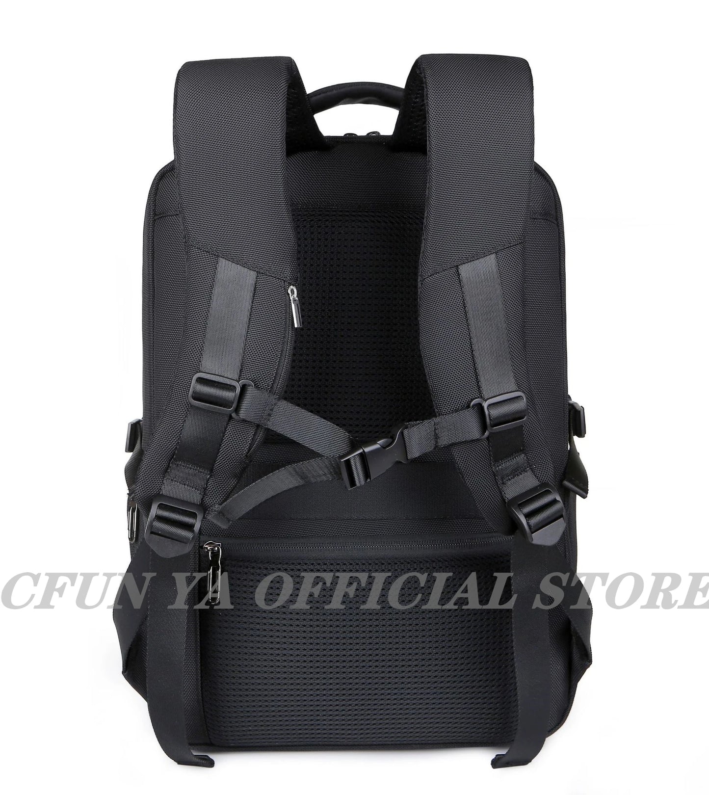CFUN YA Luxury Business Backpack Bag For 15inch Laptop Large Capacity College Schoolbag Oxford Anti-Theft Bagpack Men Handbags
