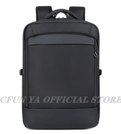 CFUN YA Luxury Business Backpack Bag For 15inch Laptop Large Capacity College Schoolbag Oxford Anti-Theft Bagpack Men Handbags