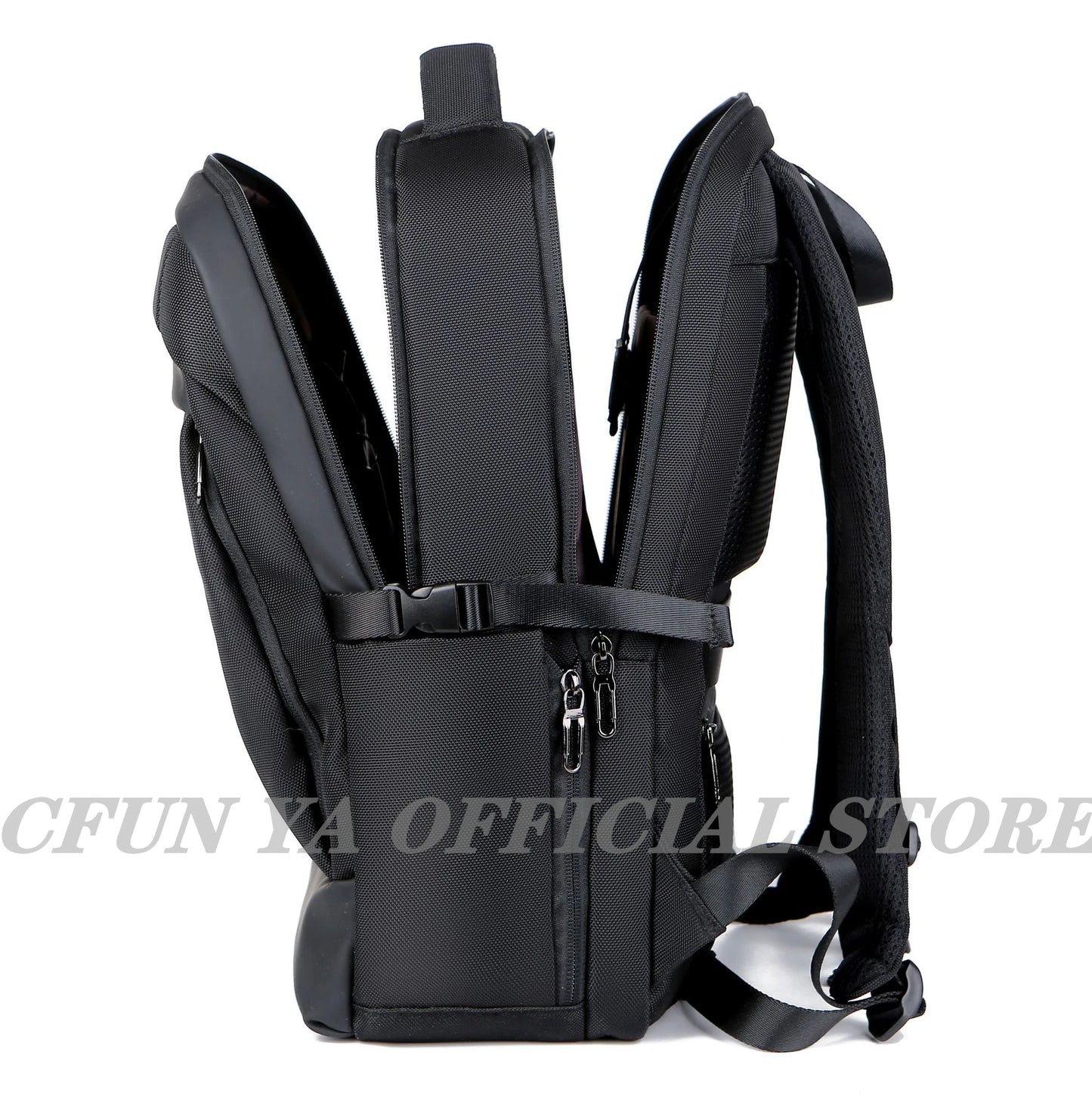 CFUN YA Luxury Business Backpack Bag For 15inch Laptop Large Capacity College Schoolbag Oxford Anti-Theft Bagpack Men Handbags