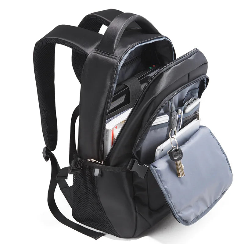 CFUN YA Luxury Business Backpack For Men Women 15.6" Laptop Bag USB Schoolbag Rucksack Computer Backbag Mochila Travel Daypack