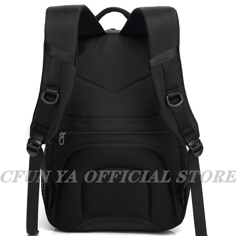 CFUN YA Luxury Business Backpack For Men Women 15.6" Laptop Bag USB Schoolbag Rucksack Computer Backbag Mochila Travel Daypack