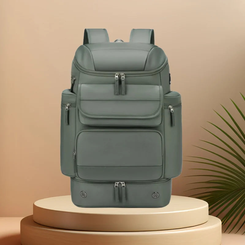 CFUN YA Luxury Business Backpack For Men Women 16 Inch Laptop Bag Pack Nylon Waterproof Travel Rucksack Bookbag With Shoe Pocket