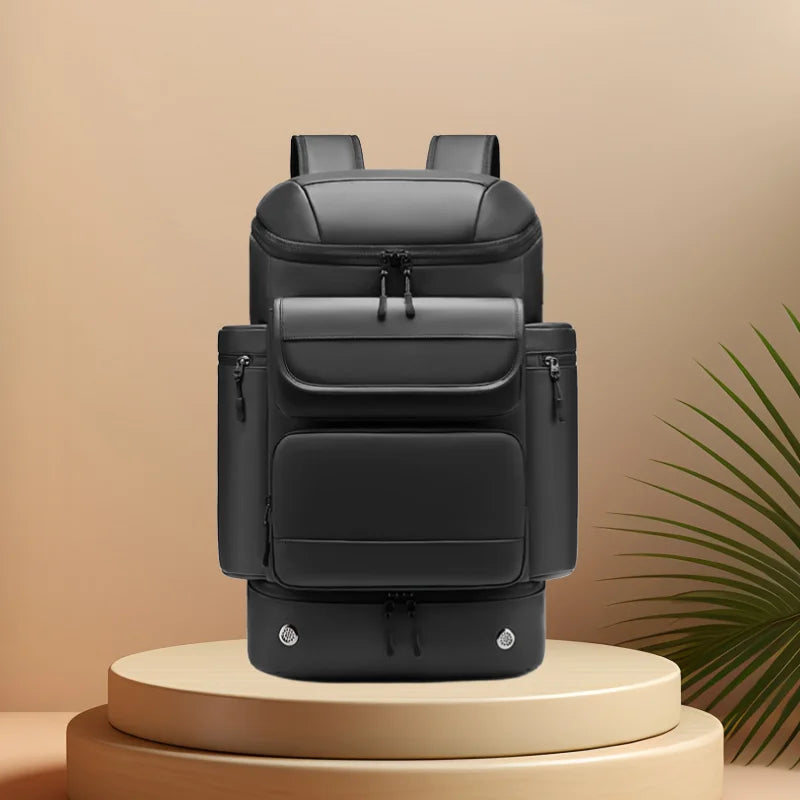 CFUN YA Luxury Business Backpack For Men Women 16 Inch Laptop Bag Pack Nylon Waterproof Travel Rucksack Bookbag With Shoe Pocket