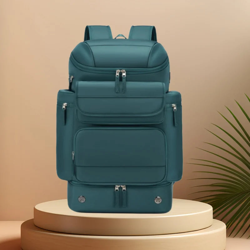 CFUN YA Luxury Business Backpack For Men Women 16 Inch Laptop Bag Pack Nylon Waterproof Travel Rucksack Bookbag With Shoe Pocket