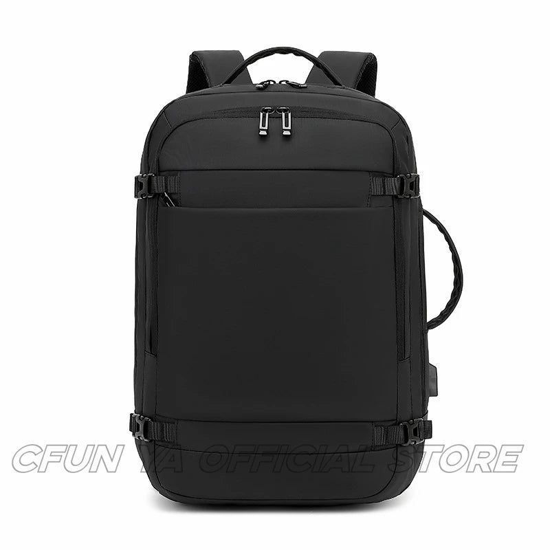 CFUN YA Luxury Business Backpack Men Women 14 15.6 Laptop Bag Pack USB Charge Schoolbag Travel Rucksack Student Backpacking New