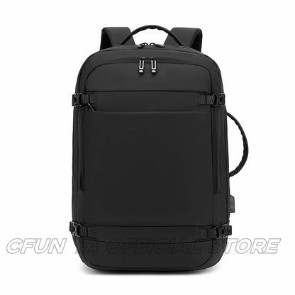 CFUN YA Luxury Business Backpack Men Women 14 15.6 Laptop Bag Pack USB Charge Schoolbag Travel Rucksack Student Backpacking New