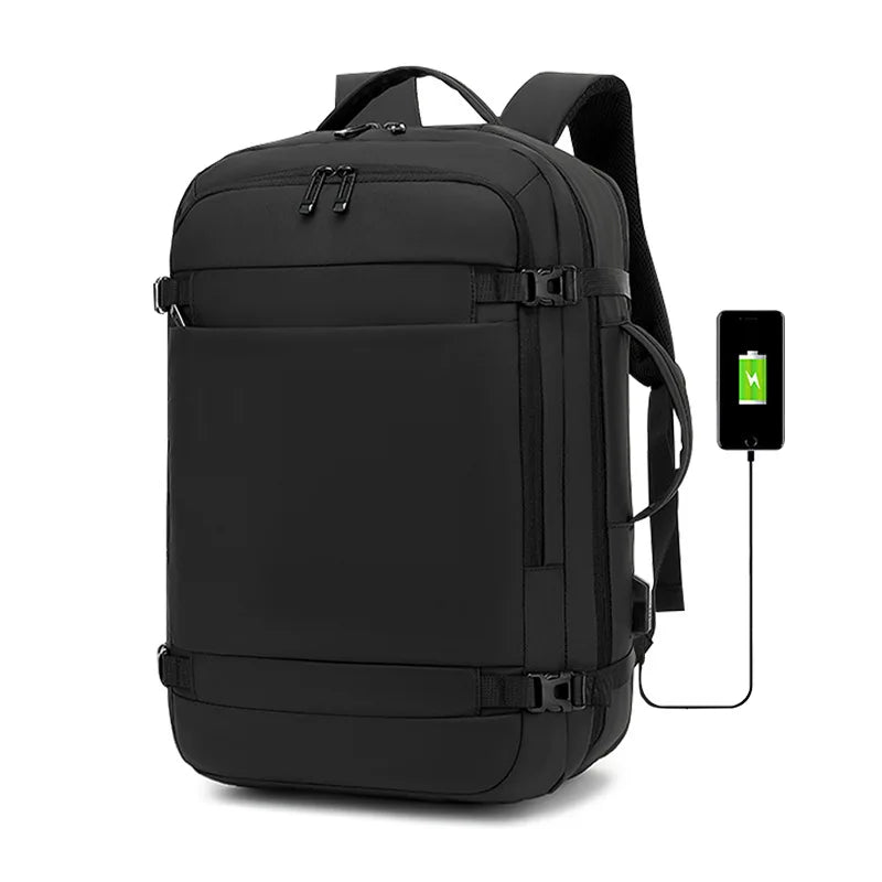 CFUN YA Luxury Business Backpack Men Women 14 15.6 Laptop Bag Pack USB Charge Schoolbag Travel Rucksack Student Backpacking New