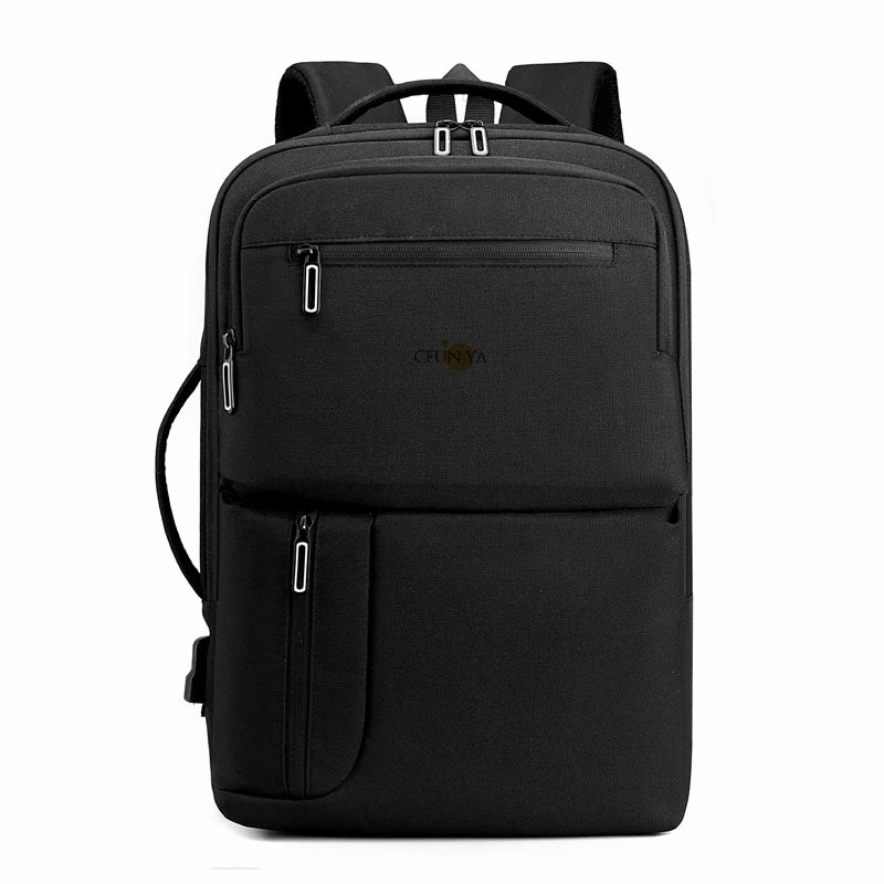 CFUN YA Luxury Business Backpack Men Women 15.6 Computer Bag Outdoor Travel Rucksack Junior Backpacks Students Mochila Hombre