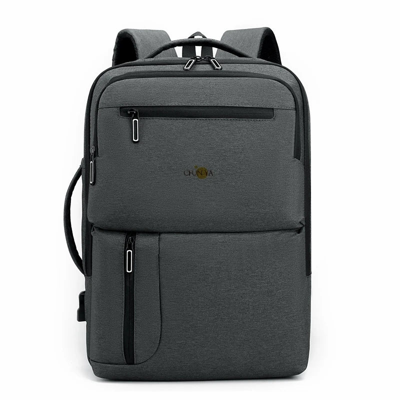 CFUN YA Luxury Business Backpack Men Women 15.6 Computer Bag Outdoor Travel Rucksack Junior Backpacks Students Mochila Hombre