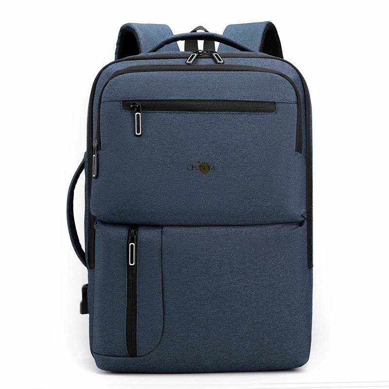 CFUN YA Luxury Business Backpack Men Women 15.6 Computer Bag Outdoor Travel Rucksack Junior Backpacks Students Mochila Hombre