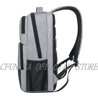 CFUN YA Luxury Business Travel Backpack For Men Women Large Capacity Computer Backpack USB Students Shoulder Bags Teen Schoolbag