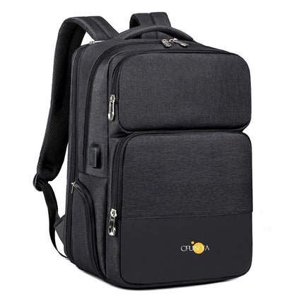 CFUN YA Luxury Business Travel Backpack For Men Women Large Capacity Computer Backpack USB Students Shoulder Bags Teen Schoolbag