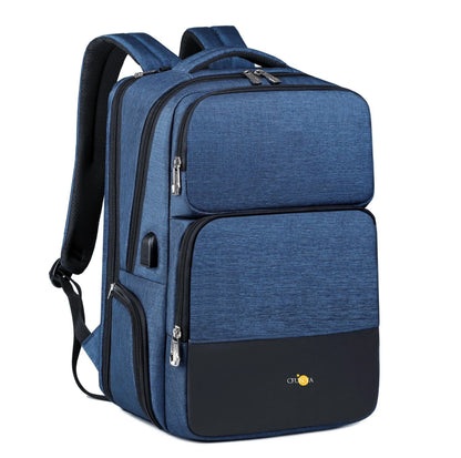 CFUN YA Luxury Business Travel Backpack For Men Women Large Capacity Computer Backpack USB Students Shoulder Bags Teen Schoolbag