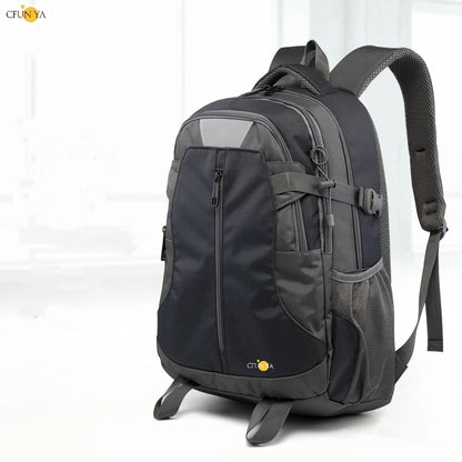 CFUN YA Luxury Casual Climbing Backpack Teen Boys Travel Knapsack Schoolbag For Teenage Girls College Students Bookbags Unisex