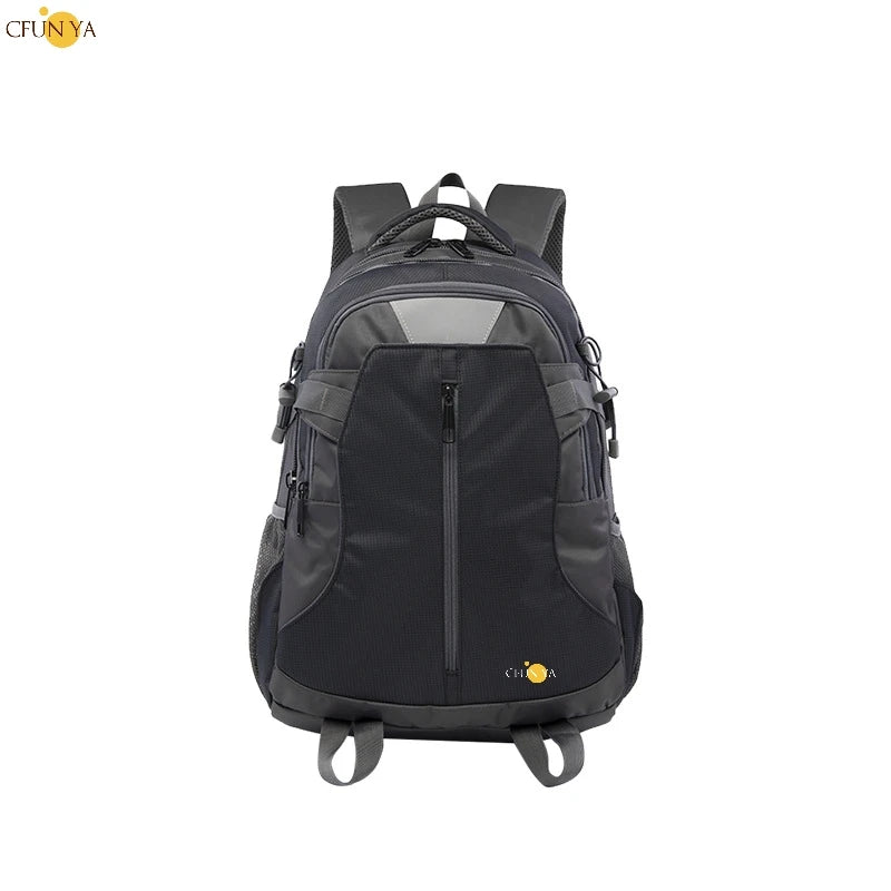 CFUN YA Luxury Casual Climbing Backpack Teen Boys Travel Knapsack Schoolbag For Teenage Girls College Students Bookbags Unisex
