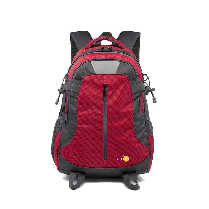 CFUN YA Luxury Casual Climbing Backpack Teen Boys Travel Knapsack Schoolbag For Teenage Girls College Students Bookbags Unisex