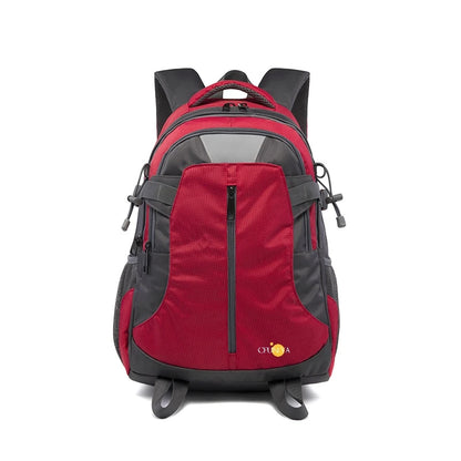 CFUN YA Luxury Casual Climbing Backpack Teen Boys Travel Knapsack Schoolbag For Teenage Girls College Students Bookbags Unisex