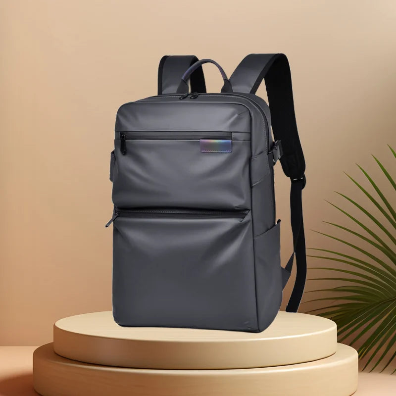CFUN YA Luxury Causal Backpack With Earphone Port Waterproof Women Men 15.6 Laptop Backpack Travel Rucksack Schoolbag Student