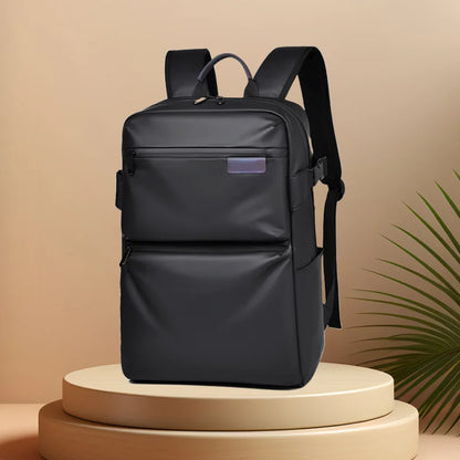 CFUN YA Luxury Causal Backpack With Earphone Port Waterproof Women Men 15.6 Laptop Backpack Travel Rucksack Schoolbag Student