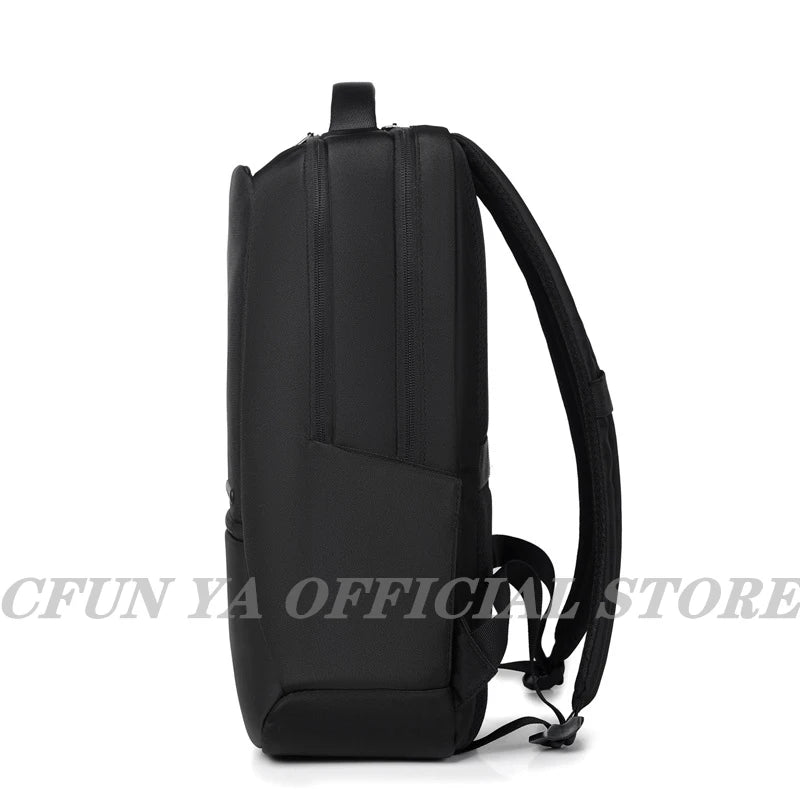 CFUN YA Luxury Causal Men's Bag Backpack Large Scalable Laptop Back Pack Teens Computer Bagpack Travel Business Backbag Rucksack