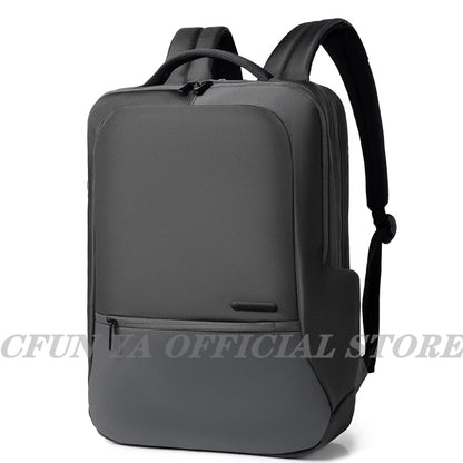 CFUN YA Luxury Causal Men's Bag Backpack Large Scalable Laptop Back Pack Teens Computer Bagpack Travel Business Backbag Rucksack