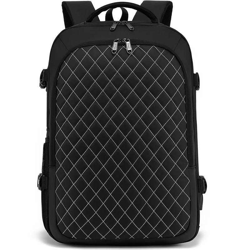 CFUN YA Luxury Design Man Backpack Large 17.3 Laptop Backpacks Expandable Travel Rucksack Anti-Theft Bagpack Male Shoulder Bags