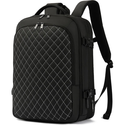 CFUN YA Luxury Design Man Backpack Large 17.3 Laptop Backpacks Expandable Travel Rucksack Anti-Theft Bagpack Male Shoulder Bags