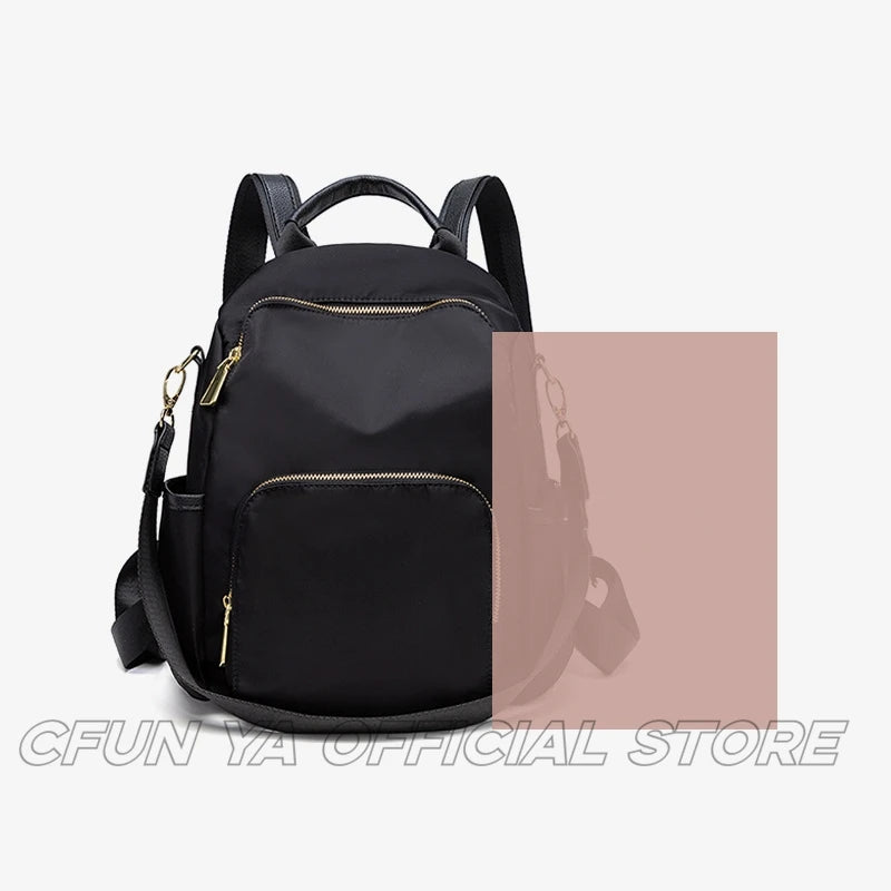 CFUN YA Luxury Design Travel Backpack For Women Waterproof Female Handbag Shoulder Bags Schoolbag Students Mochilas Para Mujer