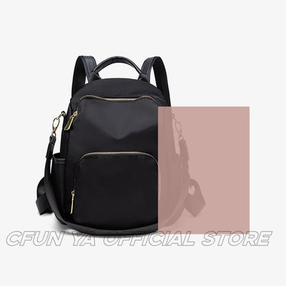 CFUN YA Luxury Design Travel Backpack For Women Waterproof Female Handbag Shoulder Bags Schoolbag Students Mochilas Para Mujer