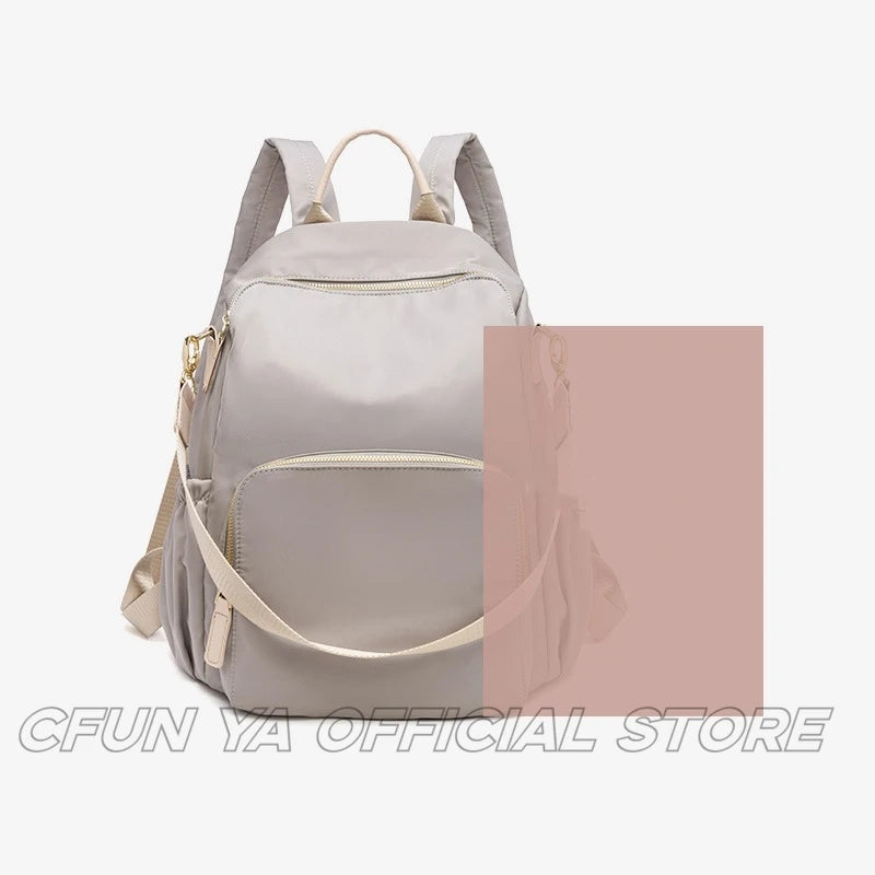 CFUN YA Luxury Design Travel Backpack For Women Waterproof Female Handbag Shoulder Bags Schoolbag Students Mochilas Para Mujer