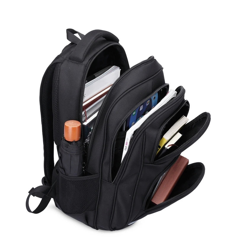 CFUN YA Luxury Designer Black Backpack Men Travel Rucksack 16/17 Laptop Mochilas Para Estudiantes 백팩 рюкзак мужской Sac a Dos