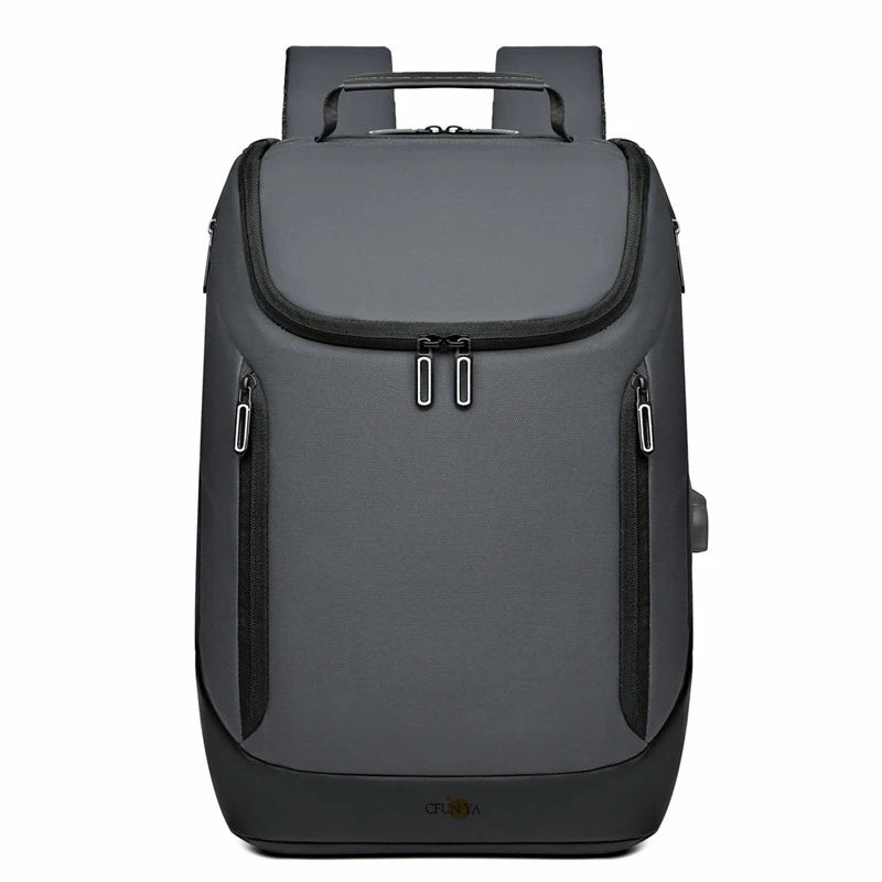 CFUN YA Luxury Designer Business 15.6 Inch Laptop Backpack Men USB Students SchoolBag Waterproof Travel Rucksack Mochila Daypack