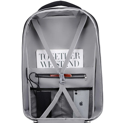 CFUN YA Luxury Designer Business Backpack Men Reflective Stripe Backpacks For Students Travel Bagpack Knapsack Mochila Hombre