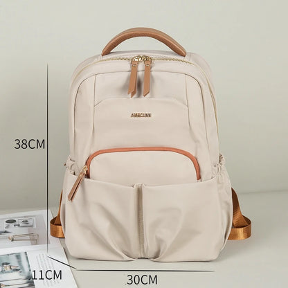 CFUN YA Luxury Designer Travel Backpack Women 14 Inch Computer Backpacks Business Bagpack Students Schoolbag Mochilas Para Mujer