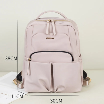CFUN YA Luxury Designer Travel Backpack Women 14 Inch Computer Backpacks Business Bagpack Students Schoolbag Mochilas Para Mujer