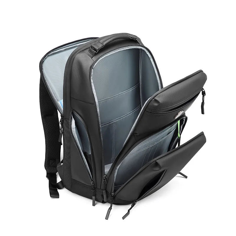 CFUN YA Luxury Fashion Business Backpack For Men 30L Travel Knapsack Unisex Schoolbag College Students Laptop Backpacking 백팩