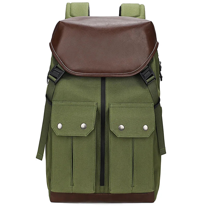 CFUN YA Luxury Fashion Men's Backpack Large Capacity 15.6" Laptop Bag Backbag Outdoor Climbing Rucksack Unisex Backpack Mochilas