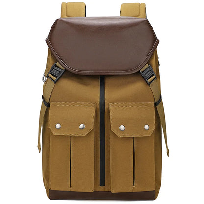 CFUN YA Luxury Fashion Men's Backpack Large Capacity 15.6" Laptop Bag Backbag Outdoor Climbing Rucksack Unisex Backpack Mochilas