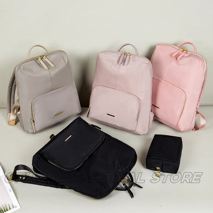 CFUN YA Luxury Fashion Trend Women Backpack Female 14 Laptop Bag Pack High Student Schoolbag Travel Rucksack Bolsos Para Mujeres