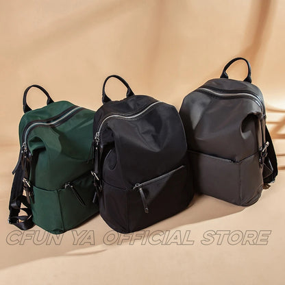 CFUN YA Luxury Fashion Women Backpack Female Bag Oxford Waterproof Travel Bagpack College Students Bookbag Mochilas Para Mujer