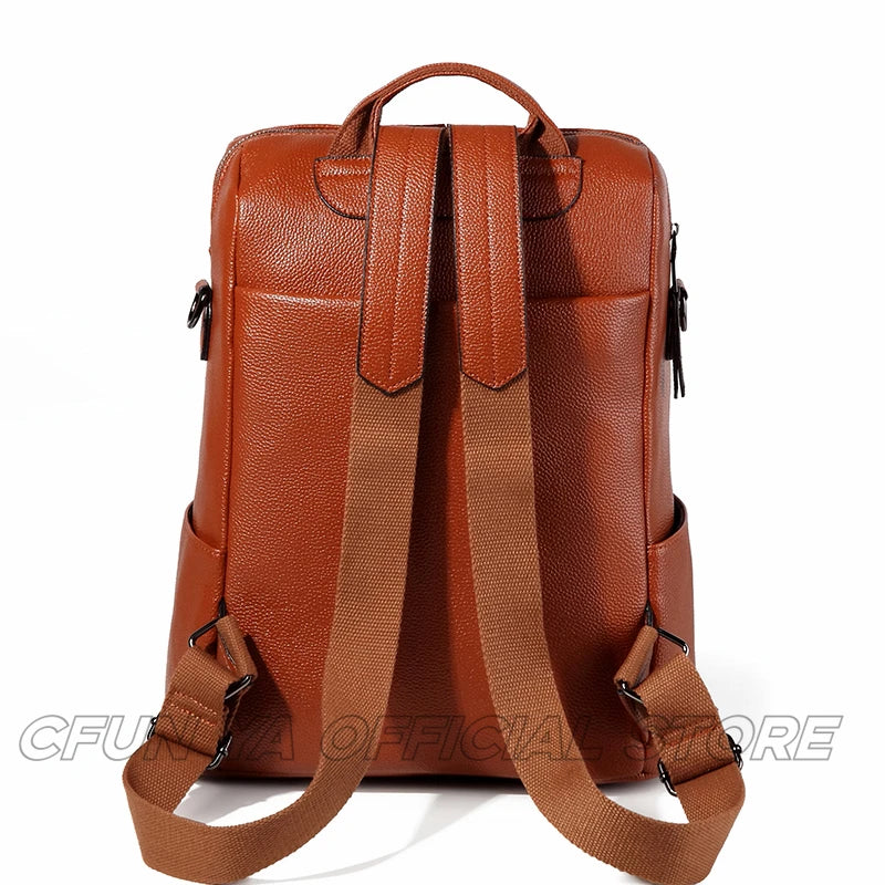 CFUN YA Luxury Fashion Women Backpack PU Anti-Theft Bagpack College Schoolbag Female Shoulder Bag Mochilas Bolsas Para Mujeres
