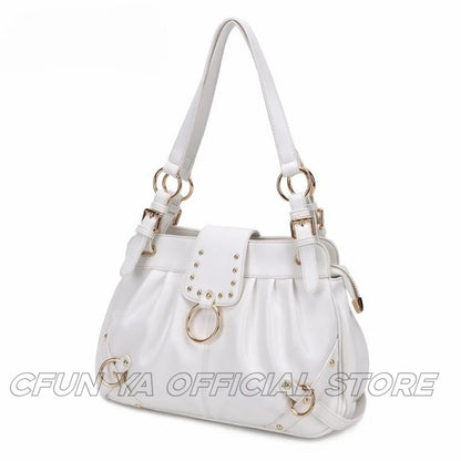 CFUN YA Luxury Fashion Women Bag Quality PU Leather Handbag Lady Waterproof Female Shoulder Cross Bag Messenger Pack Purse New