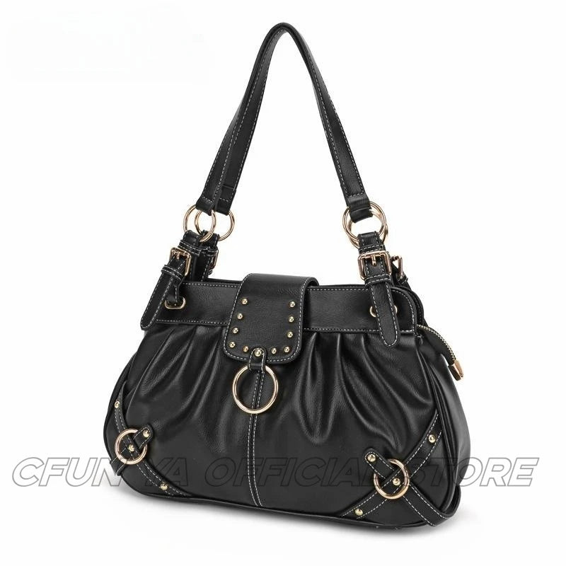 CFUN YA Luxury Fashion Women Bag Quality PU Leather Handbag Lady Waterproof Female Shoulder Cross Bag Messenger Pack Purse New