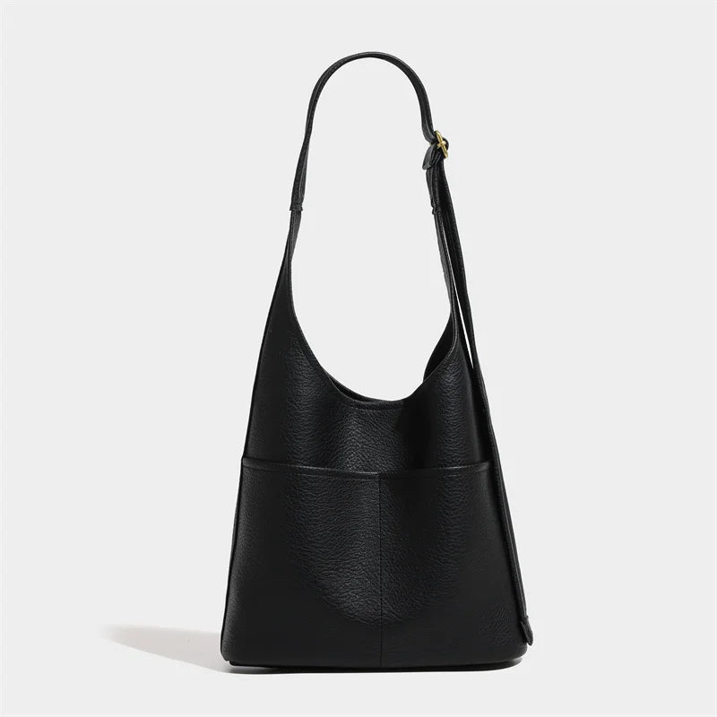 CFUN YA Luxury Fashion Women Shoulder Bag Soft PU Leather Tote Handbag Large Capacity Female Tote Pack Mummy Handbag Bolsos