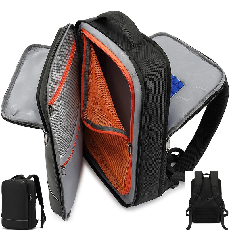 CFUN YA Luxury Laptop Backpack Women Men 15.6 Computer Backpacks Waterproof Business Back Bag Anti-Theft Daypack Mochila New