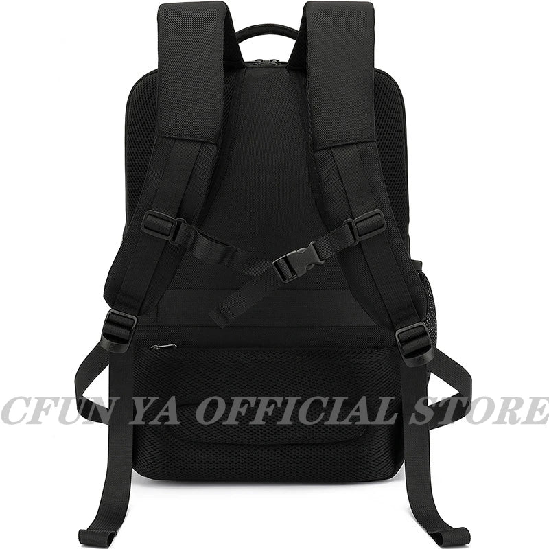 CFUN YA Luxury Laptop Backpack Women Men 15.6 Computer Backpacks Waterproof Business Back Bag Anti-Theft Daypack Mochila New