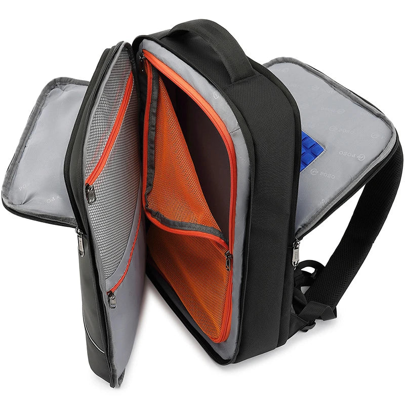 CFUN YA Luxury Laptop Backpack Women Men 15.6 Computer Backpacks Waterproof Business Back Bag Anti-Theft Daypack Mochila New
