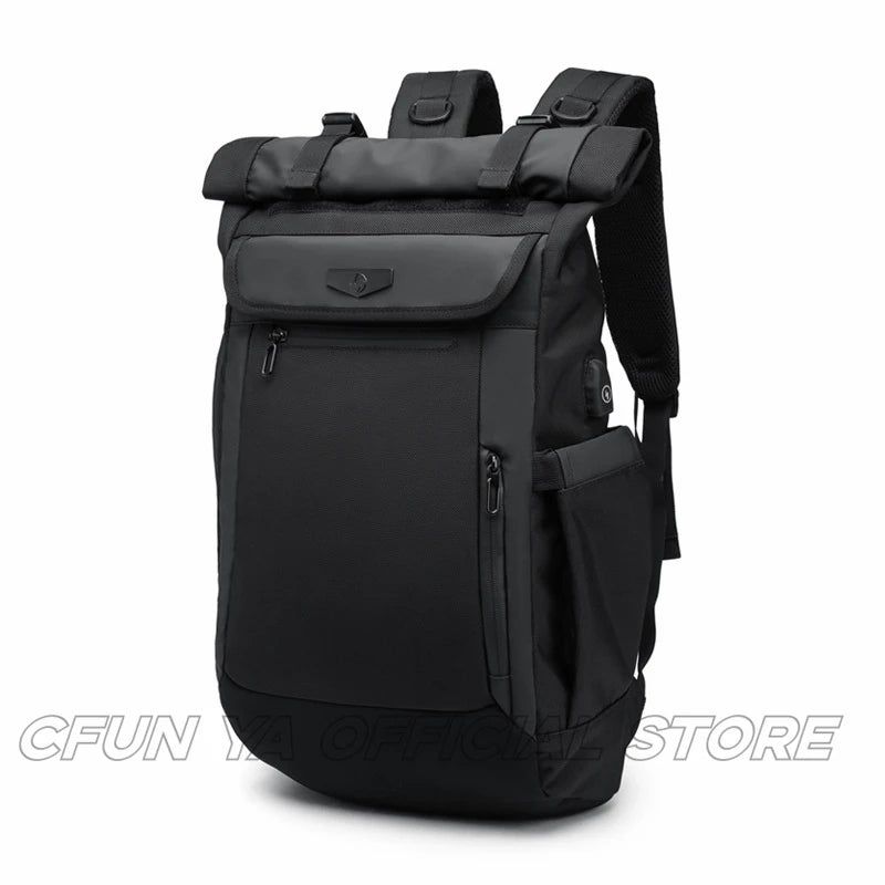 CFUN YA Luxury Multifunction Backpack For Men Women USB Charging Travel Rucksack College Student Schoolbag Male Bag Pack Mochila